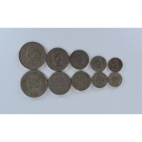 Brazil 5 coin set