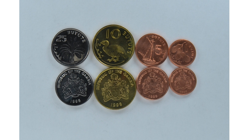 Gambia 4 coin set