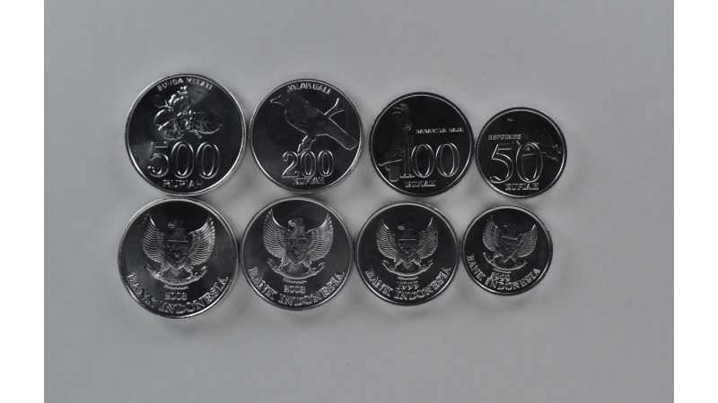 Indonezija 4 monetų rinkinys