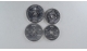 Laos 2 monetų komplektas 20 50 1952m.