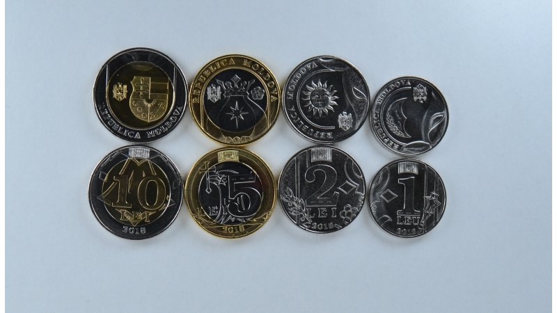 Moldova 4 coin set 2018