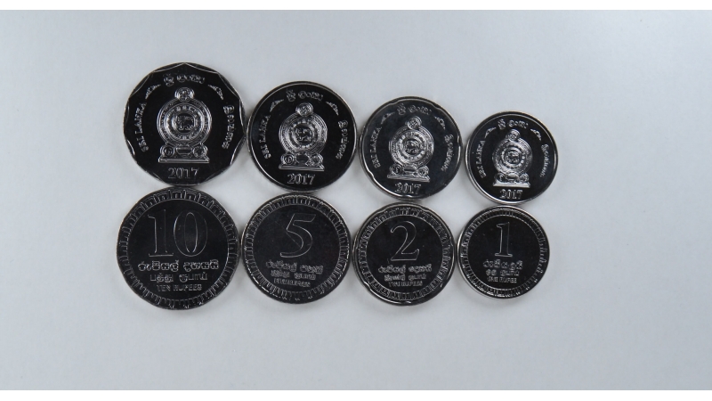 Sri lanka 4 monetų komplektas 2017