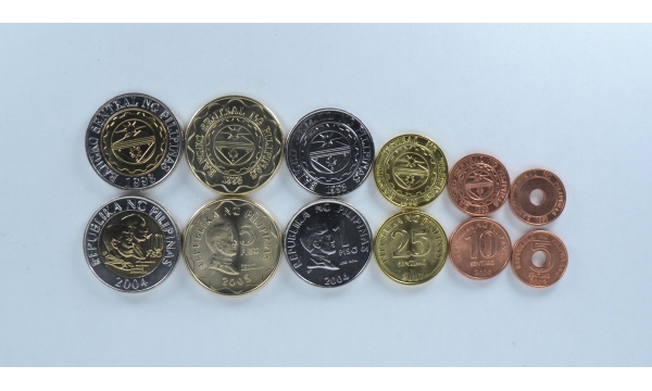 Filipinai 6 monetų rinkinys