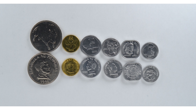 Filipinai 6 monetų komplektas
