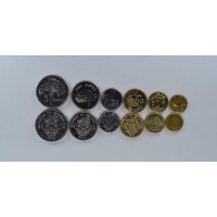Seišeliai 6 monetų rinkinys