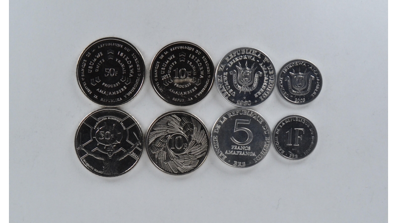 Burundi 4 coin set