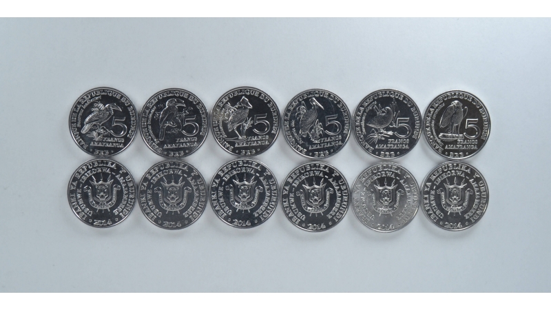 Burundi 6 coin set